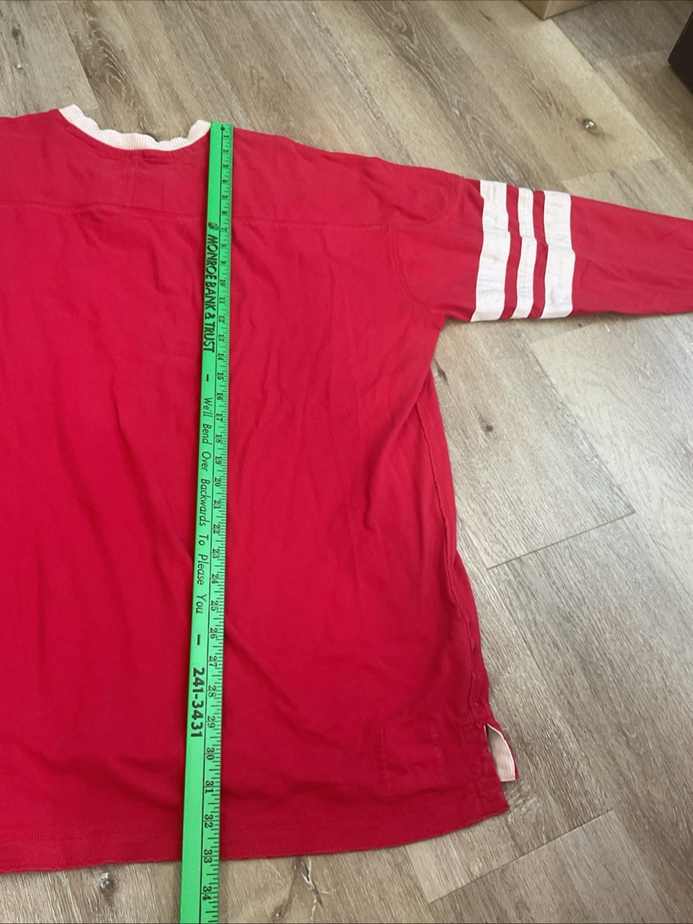 Mitchell & Ness - Red Detroit Red Wings Pullover Hockey Jersey with White Trim - Picture 12 of 13